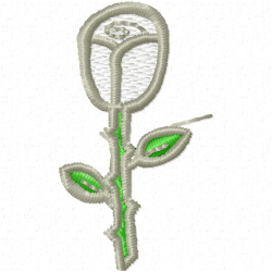 Flowers And Tree Embroidery Design 3